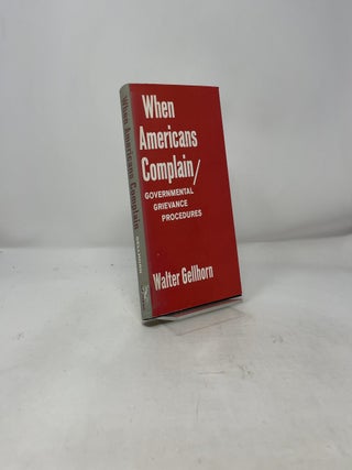 When Americans Complain
