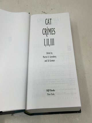 Cat Crimes I, II, III