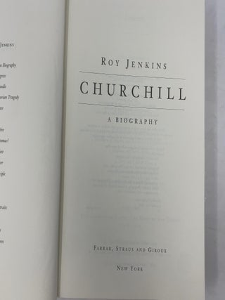 Churchill: A Biography