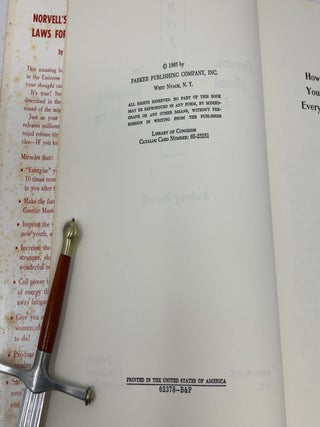Norvell's Dynamic Mental Laws for Successful Living