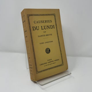 Causeries du Lundi: Tome Cinquieme
