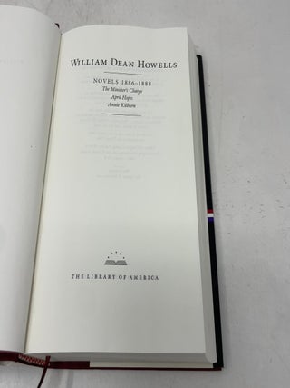 Novels, 1886-1888