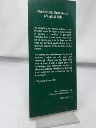 Stereoscopic Phenomena of Light and Sight
