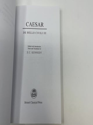 Caesar: De Bello Civili III
