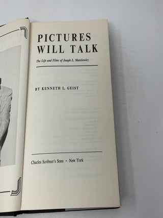 Pictures Will Talk - The Life and Films of Joseph L. Mankiewicz