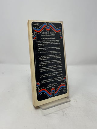 Harvests of Change: American Literature 1865-1914