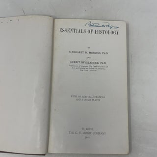 Essentials of Histology