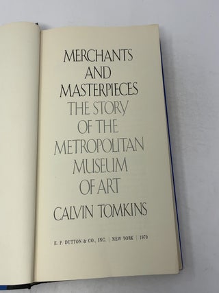 Merchant's and Masterpieces The Story of the Metro