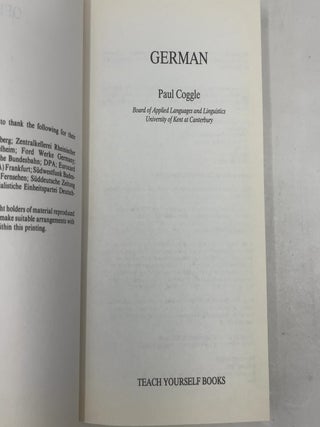 German: A Complete Course for Beginners