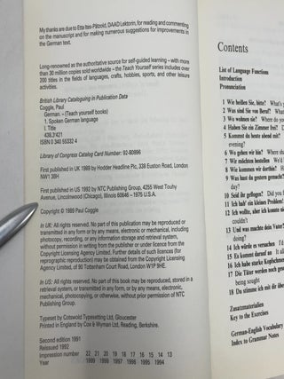 German: A Complete Course for Beginners