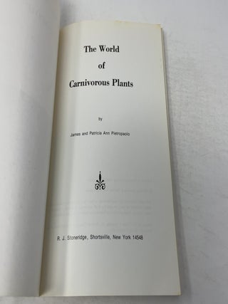 The World of Carnivorous Plants