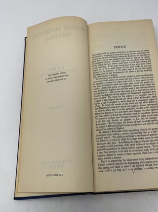 Ordinary Differential Equations