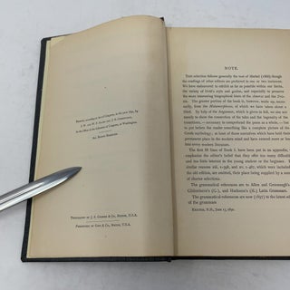 Selections From Ovid: Chiefly The Metamorphoses