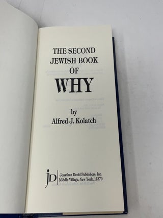 The Second Jewish Book of Why