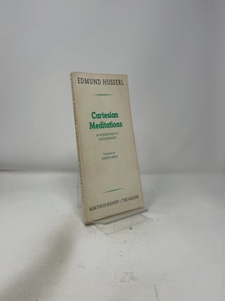 Cartesian Meditations: An Introduction to Phenomenology