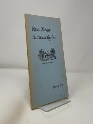 New Mexico Historical Review January, 1959 Vol. XXXIV No. 1