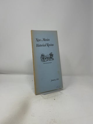 New Mexico Historical Review January, 1959 Vol. XXXIV No. 1