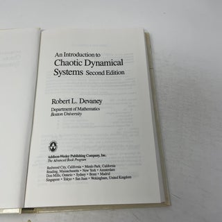 An Introduction To Chaotic Dynamical Systems, Second Edition