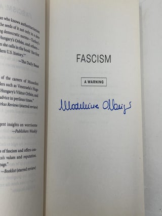 Fascism: A Warning