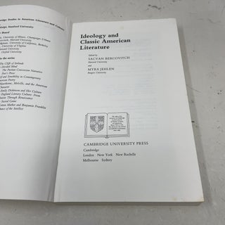 Ideology and classic American literature