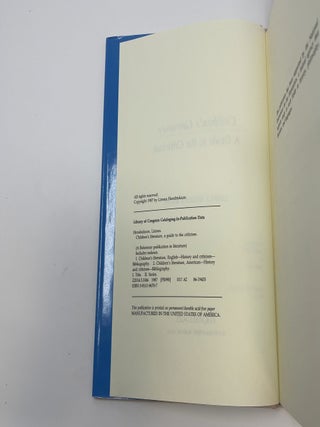 Children's Literature, a Guide to the Criticism