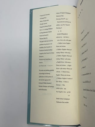 Moral Instruction and Fiction for Children, 1749-1820