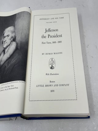 Jefferson the President First Term 1801-1805