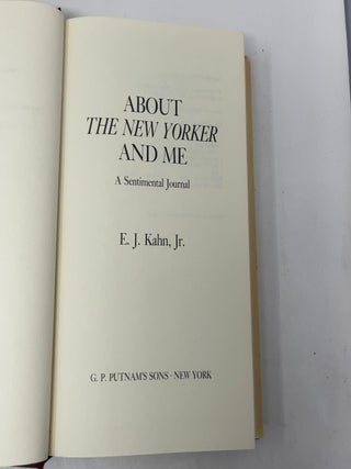 About The New Yorker and Me: A Sentimental Journal