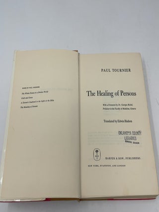 The Healing Of Persons