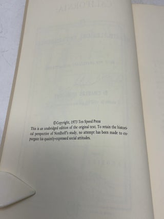 California: For Health, Pleasure and Residence a Book for Travellers and Settlers