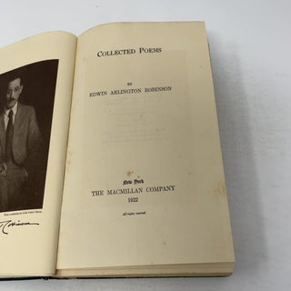 Collected Poems: Edwin Arlington Robinson
