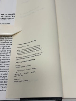 The Facts on File Dictionary of Design and Designers