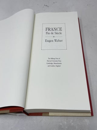 France - Fin de Siecle