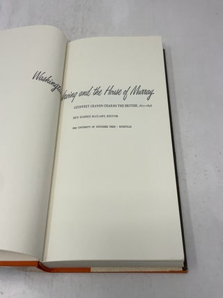 Washington Irving and the House of Murray