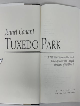 Tuxedo Park: A Wall Street Tycoon and the Secret Palace of Science That Changed the Course of World War II