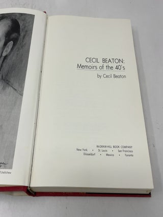 Cecil Beaton: memoirs of the 40's