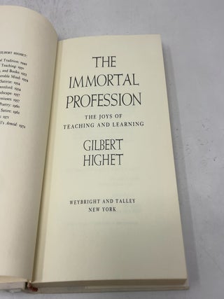 The Immortal Profession