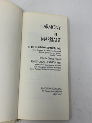 Harmony in Marriage