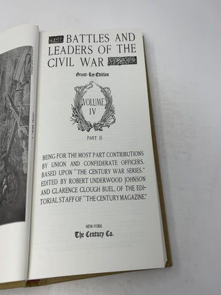 Battles and Leaders of the Civil War: Vol 4 Part 2 (Grant Lee Edition)
