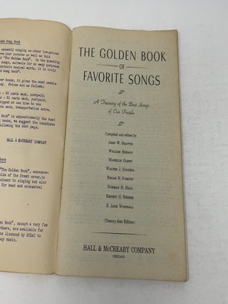 The Golden Book of Favorite Songs