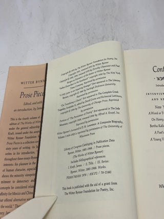 Prose Pieces