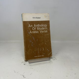 An Anthology of Modern Arabic Verse