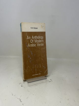 An Anthology of Modern Arabic Verse