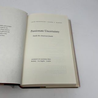 Passionate Uncertainty