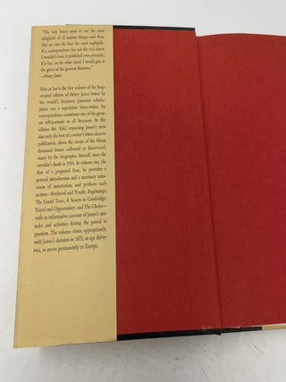 The Letters of Henry James, Volume I: 1843-1875