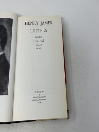 The Letters of Henry James, Volume I: 1843-1875