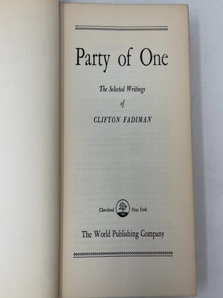 Party of One
