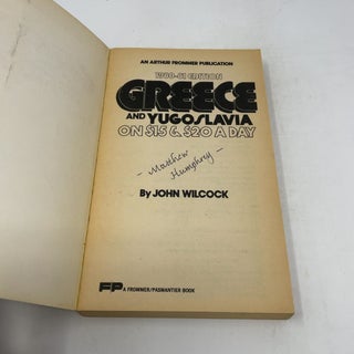 Greece & Yugoslavia On Fifteen & Twenty Dollars A Day