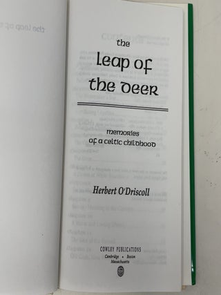 The Leap of the Deer: Memories of a Celtic Childhood