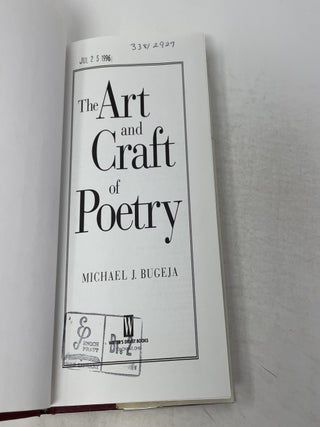 The Art and Craft of Poetry